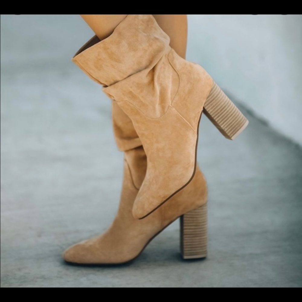 Ccocci Slouchy Suede Booties